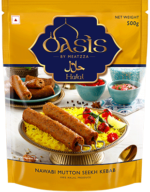 Nawabi Mutton Seekh Kebab